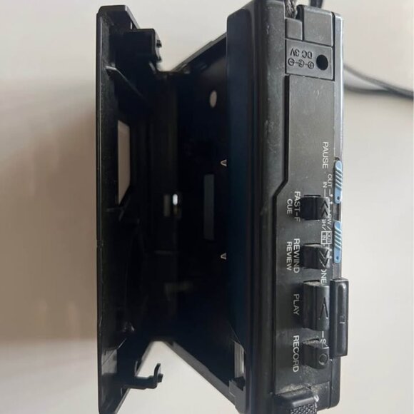 Realistic Minisette 20 Model #14-1055A Black Cassette Player Speaker - Picture 3 of 5